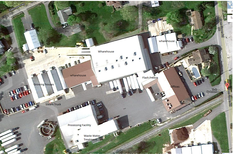 Building bird's eye view